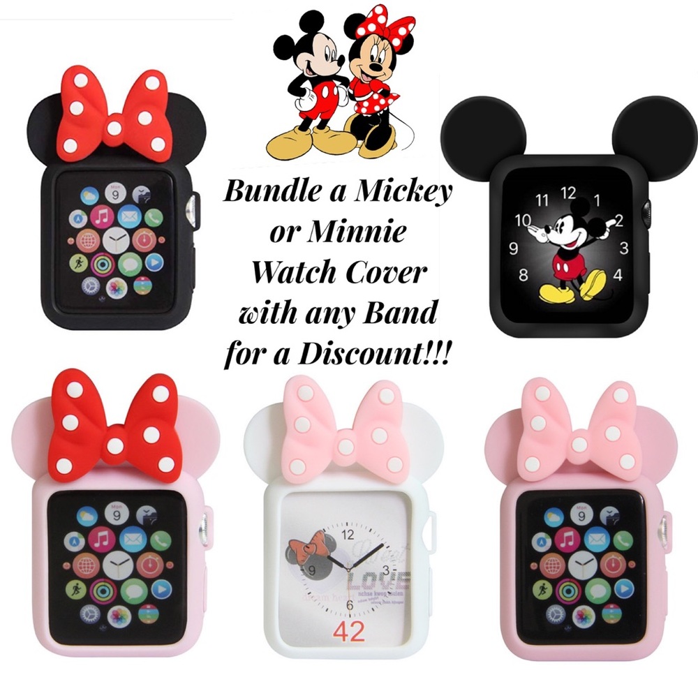 Minnie Mouse Ears Protective Cover for Apple Watch - Picture 8 of 9